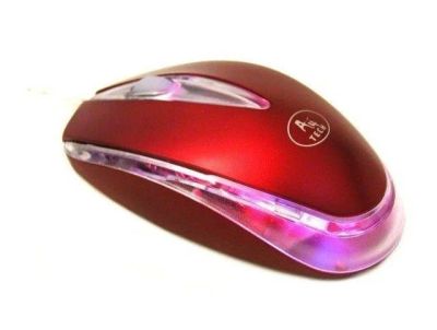 Лот: 10111555. Фото: 1. Мышь оптическая с подсветкой. Клавиатуры и мыши