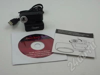 Лот: 444808. Фото: 1. Web Cam Rocketfish 2.0 MP Autofocus. Веб-камеры