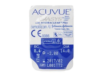 Лот: 6590754. Фото: 1. Линзы Acuvue Oasys (8.4, -2.5... Контактные линзы
