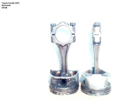 Лот: 8800079. Фото: 1. Поршень Toyota 4A-FE, 5A-FE. Двигатель и элементы двигателя