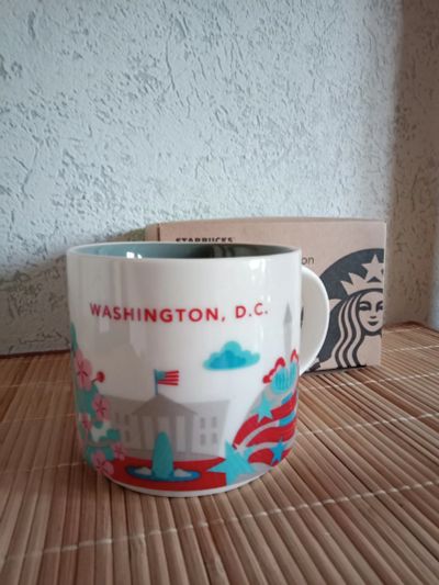 Лот: 11857761. Фото: 1. Кружка Starbucks Вашингтон, США. Кружки, стаканы, бокалы