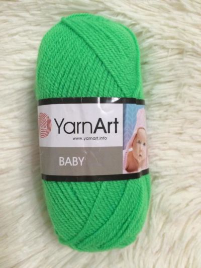Лот: 9825732. Фото: 1. Пряжа Yarnart Baby , Акрил-100... Ткани, нитки, пряжа