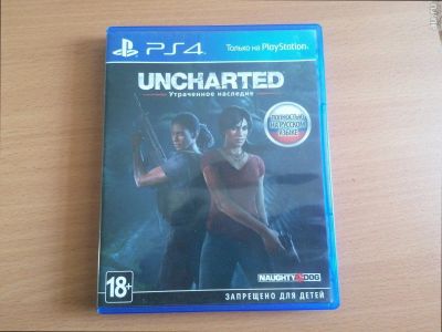 Лот: 17929518. Фото: 1. Uncharted lost legacy ps4. Игры для консолей