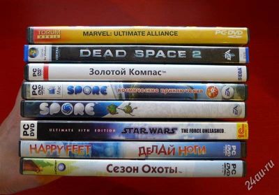 Лот: 2595517. Фото: 1. 7 игр на PC в DVD BOX для детишек... Игры для ПК