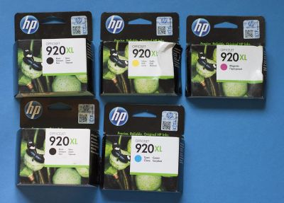 Лот: 4634372. Фото: 1. Картриджи HP 920XL. Картриджи, расходные материалы