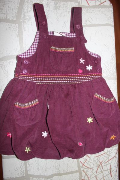 Лот: 5042819. Фото: 1. Сарафан микровельвет размер 80-86. Платья, сарафаны