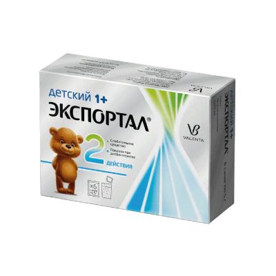 Лот: 23720579. Фото: 1. Экспортал Детский 5 г порошок... Лекарства