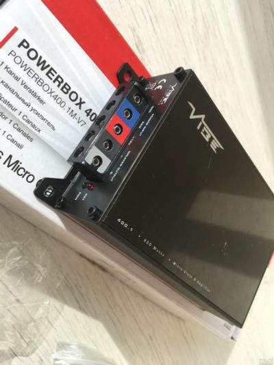 Лот: 18137935. Фото: 1. усилитель Vibe PowerBox 400.1M-V7... Усилители