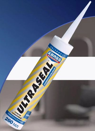 Лот: 12930010. Фото: 1. Герметик Krass Ultraseal силиконовый... Клеи, герметики, пена монтажная, клейкие ленты