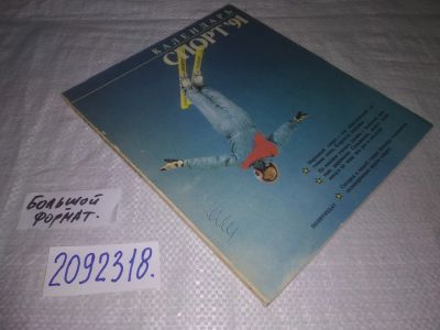Лот: 25224691. Фото: 1. (2092318)Календарь Спорт 1991... Спорт, самооборона, оружие