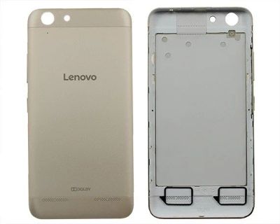 Лот: 20872382. Фото: 1. Задняя крышка Lenovo Vibe K5 золотая... Корпуса, клавиатуры, кнопки