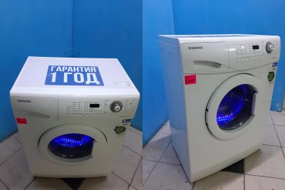 Лот: 15185697. Фото: 1. Стиральная машина Samsung WF6450S7W... Стиральные машины