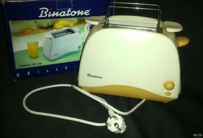 Лот: 15219562. Фото: 1. Тостер Binatone. Кухонная