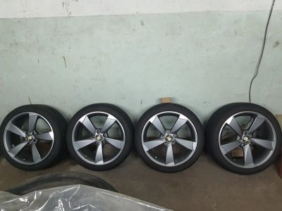 Лот: 25855341. Фото: 1. Литые диски Audi rotor 8xR18 5x112. Диски