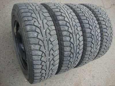 Лот: 18165100. Фото: 1. 175/70/13 Nokian TYRES Nordman-5... Шины