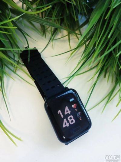 Лот: 14818390. Фото: 1. Smart watch A6 (Red). Смарт-часы, фитнес-браслеты, аксессуары