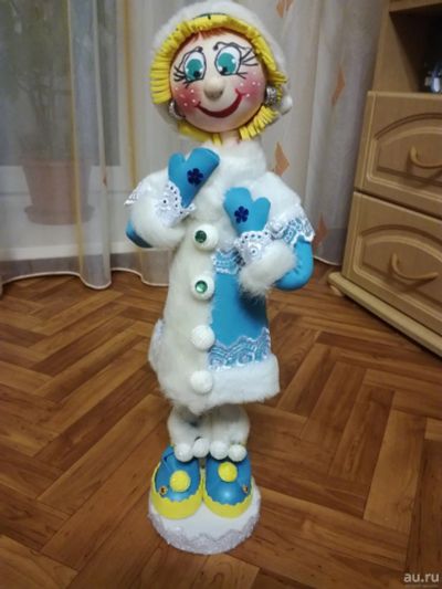 Лот: 15105811. Фото: 1. снегурочка ручной работы. Авторские куклы, игрушки, поделки