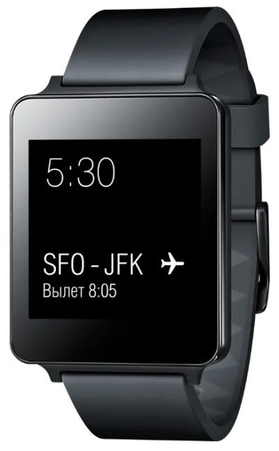 Лот: 4384510. Фото: 1. Часы LG G Watch W100 (Черный... Красноярск