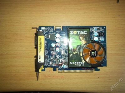 Лот: 1204519. Фото: 1. Видеокарта GeForce 8600GT. Видеокарты