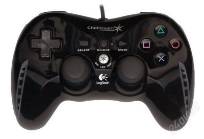 Лот: 1863805. Фото: 1. Геймпад Logitech ChillStream... Рули, джойстики