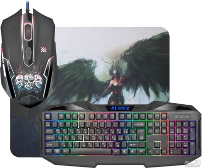 Лот: 17911644. Фото: 1. Игровой набор Defender Reaper... Клавиатуры и мыши