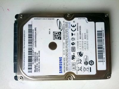 Лот: 11334724. Фото: 1. Жесткий диск для ноутбука 320Gb. Жёсткие диски (HDD)