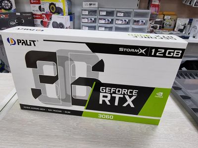 Лот: 18796096. Фото: 1. Видеокарта Palit GeForce RTX3060... Видеокарты