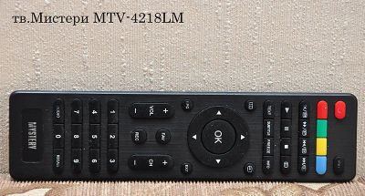 Лот: 6827280. Фото: 1. Пульт ДУ тв.Мистери MTV-4218LM. Пульты ДУ