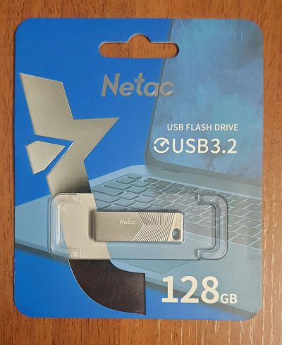 Лот: 19628126. Фото: 1. USBFlash 128Gb USB3.2 Netac. USB-флеш карты