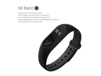 Лот: 8330972. Фото: 1. Xiaomi Mi Band 2 Фитнес-браслет... Смарт-часы, фитнес-браслеты, аксессуары