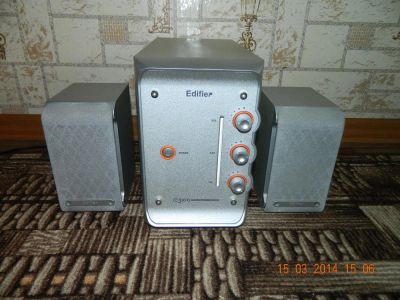 Лот: 3841380. Фото: 1. Акустика 2.1 Edifier E3100. Активные акустические системы
