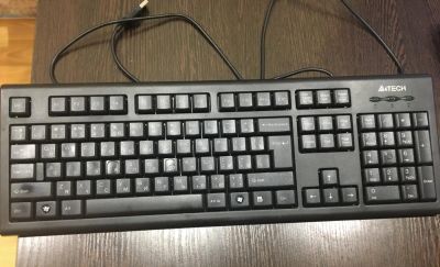 Лот: 11166239. Фото: 1. клавиатура A4tech kr-85 black... Клавиатуры и мыши
