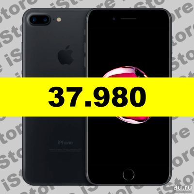 Лот: 9625839. Фото: 1. Apple iPhone 7 Plus 128 Gb Black... Смартфоны