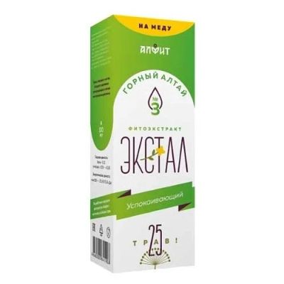 Лот: 10174915. Фото: 1. Экстал Горный-3 Успокаивающий... Другое (продукты)