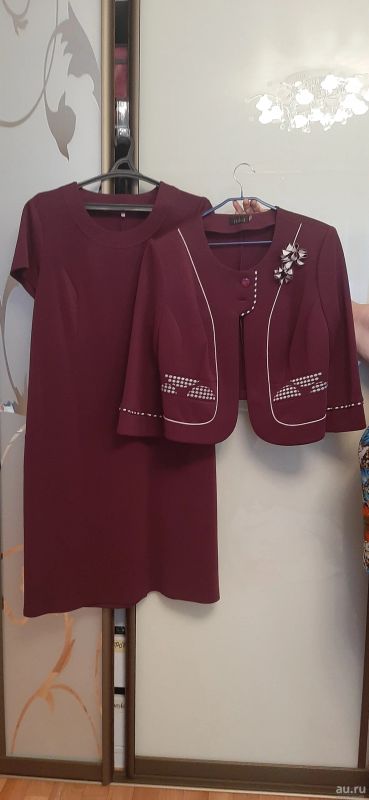 Лот: 18330500. Фото: 1. Костюм двойка 58 трикотаж. Костюмы