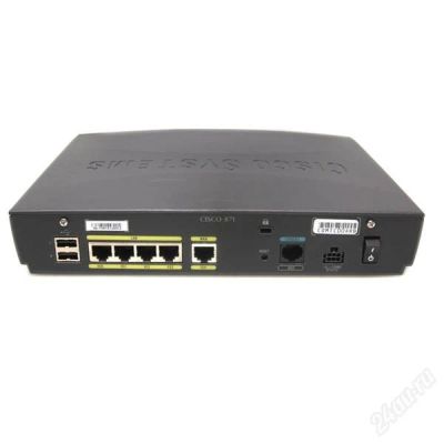 Лот: 2080529. Фото: 1. CISCO 871 V05. Маршрутизаторы (роутеры)