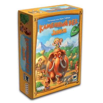 Лот: 9678453. Фото: 1. Настольная игра Каменный век Junior. Настольные игры, карты