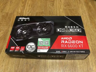 Лот: 19438600. Фото: 1. Видеокарта AMD Radeon RX 6600... Видеокарты