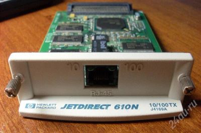 Лот: 577918. Фото: 1. Принт-сервер hp JetDirect 610N. Другое (сетевые устройства)