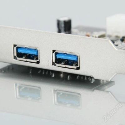 Лот: 2696503. Фото: 1. Контроллер USB3.0 (2 внешн.) STLab... Платы расширения, контроллеры, доп. порты