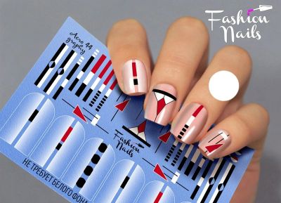 Лот: 12624996. Фото: 1. слайдер дизайн fashion nails sliders... Украшения, дизайн ногтей