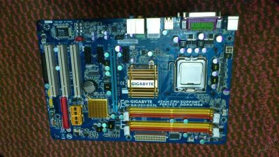 Лот: 5738609. Фото: 1. Материнская плата Gigabyte GA-P31-DS3L... Материнские платы