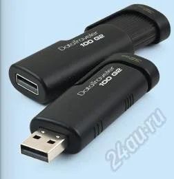 Лот: 2154639. Фото: 1. Флешка USB 4Гб Kingston Data Traveler... USB-флеш карты