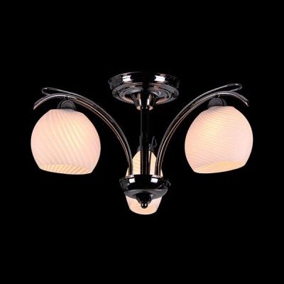 Лот: 8254777. Фото: 1. Люстра 10797/3c dark chrome Natali... Другое освещение