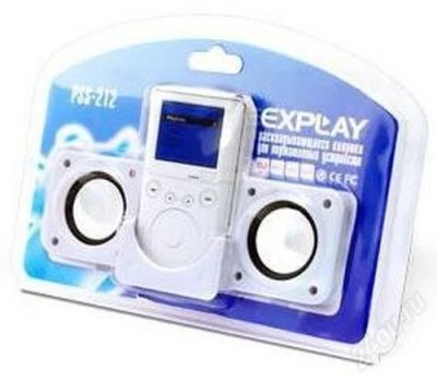 Лот: 2872256. Фото: 1. Портативные колонки Explay PSS-212... Активные акустические системы