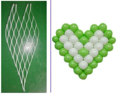 Лот: 8087270. Фото: 1. Матрица в форме Сердца на 38 шаров. Воздушные шары