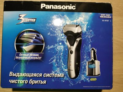 Лот: 15918914. Фото: 1. Электробритва Panasonic ES-RT87-S520... Укладка и стрижка волос, бритьё, эпиляция