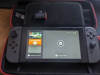 Лот: 20227787. Фото: 1. Nintendo switch rev1 прошитая. Игровые приставки, консоли