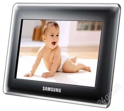 Лот: 1329753. Фото: 1. Цифровая фоторамка Samsung TFT... Другое (фото, видеокамеры, оптика)