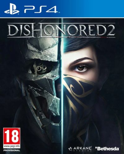 Лот: 11290310. Фото: 1. Dishonored 2 для PS4 (ДИСК). Игры для консолей